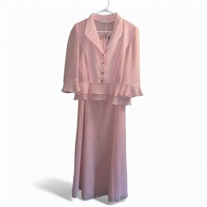 Elegant Pink Women's Dress